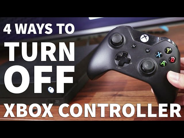 Disconnect the Xbox controller from the PC.
Press and hold the Xbox button on the controller until it turns off.