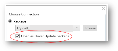 Driver update notification