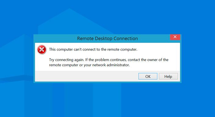 Ensure that the computer on which you are trying to establish a Remote Desktop connection is connected to the network.
Check if other devices on the network can connect to the remote desktop successfully.