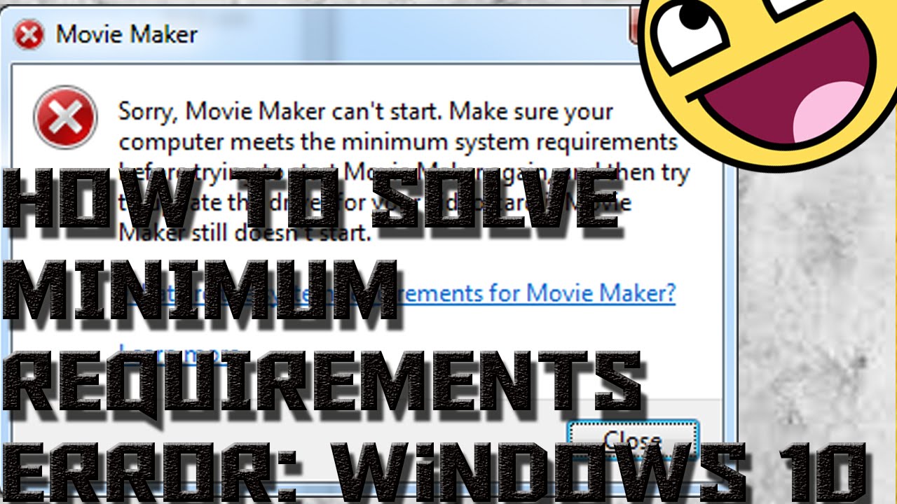 Ensure that your computer meets the minimum system requirements for Windows Movie Maker installation.
If your system does not meet the requirements, consider upgrading your hardware or using an alternative video editing software.