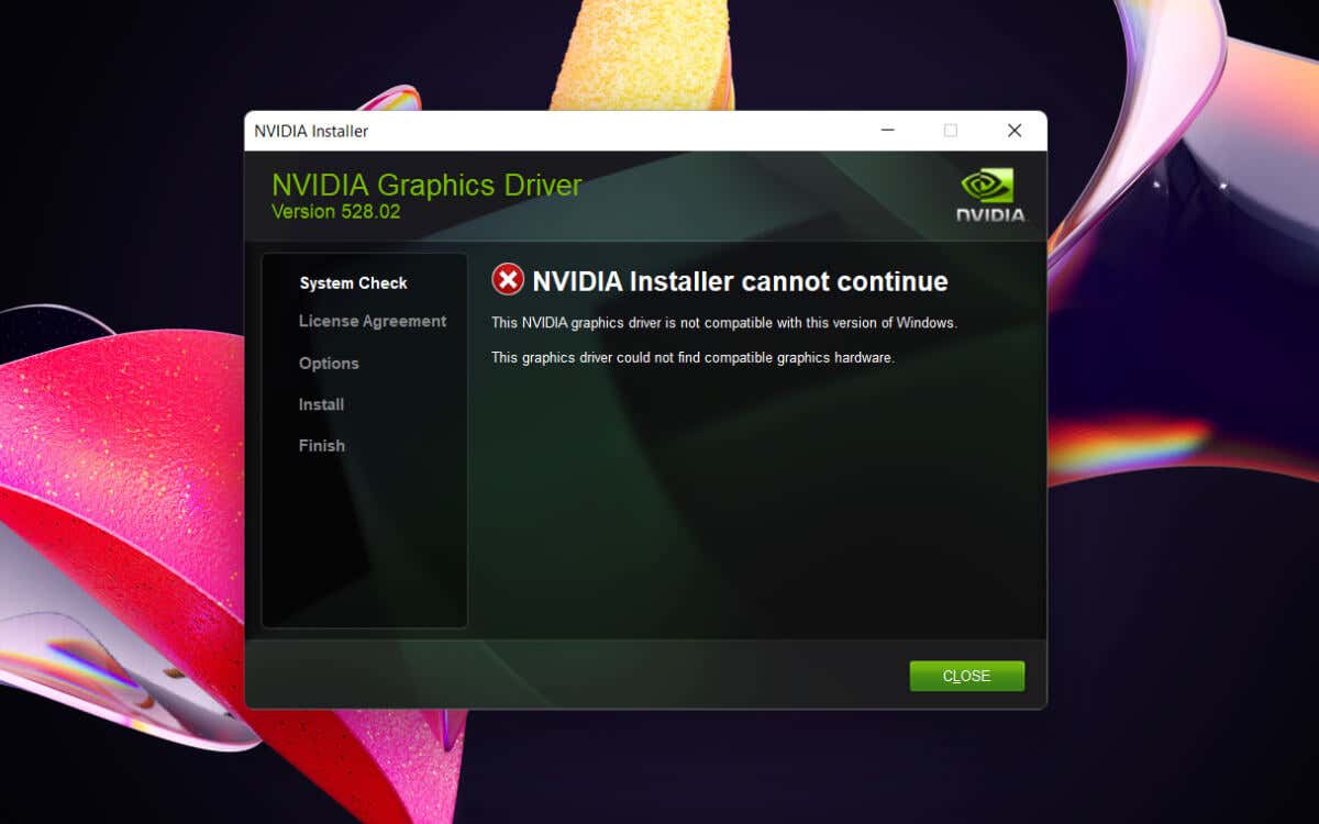 Follow the on-screen instructions to download and install the latest graphics driver.
Restart your computer after the driver installation is complete.