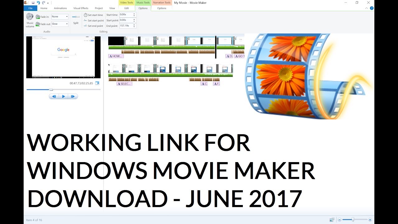 Follow the on-screen prompts to uninstall Windows Movie Maker.
Download the latest version of Windows Movie Maker from the official Microsoft website.