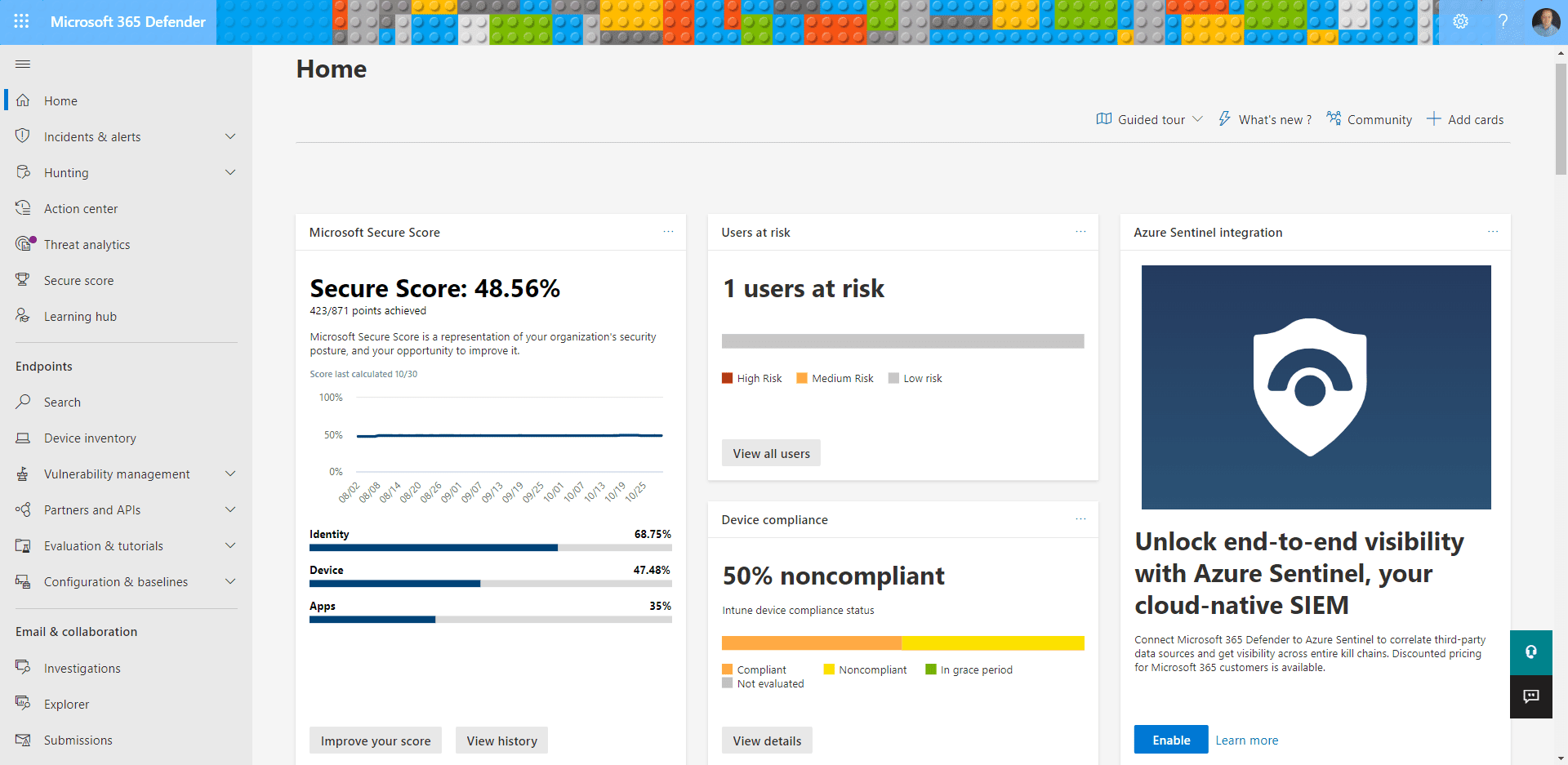 Introduction to email and collaboration roles
Understanding the Microsoft 365 Defender portal