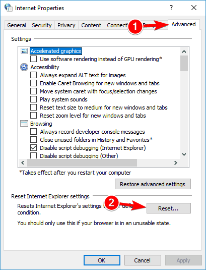 Make sure the "Use a proxy server for your LAN" option is unchecked.
Click "OK" to save the changes and close the window.