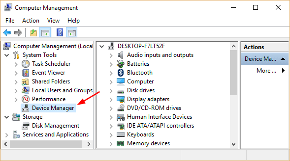 Open Device Manager by pressing Win + X and selecting Device Manager from the menu.
Expand the Disk drives category.