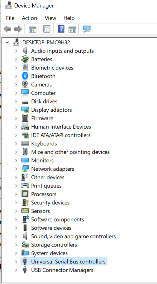 Open Device Manager.
Find "Android Device" or "Other Devices" and click on the arrow next to it to expand the list.
