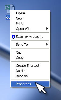 Open File Explorer and navigate to the drive you want to scan.
Right-click on the drive and select "Properties."