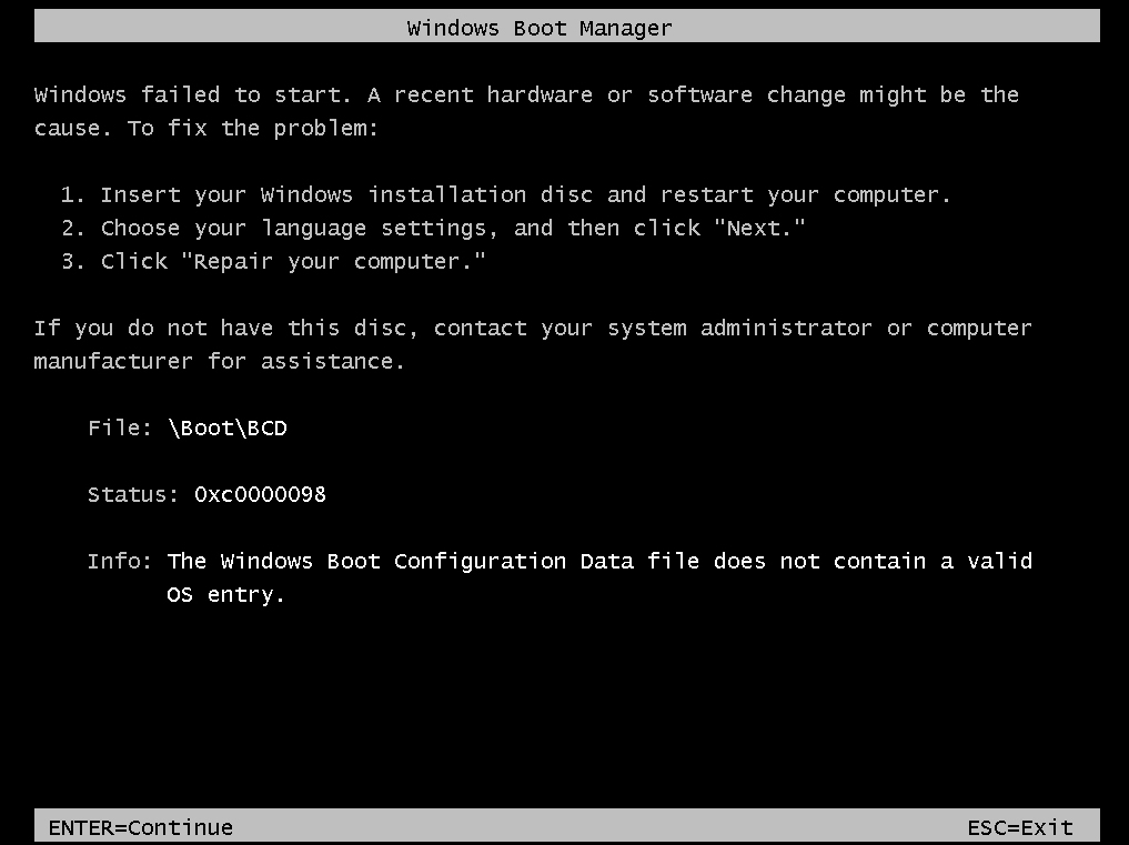 Perform a system scan to identify and fix problems with Boot Critical Drivers and Services
Make sure the latest versions of Boot Critical Drivers and Services are installed