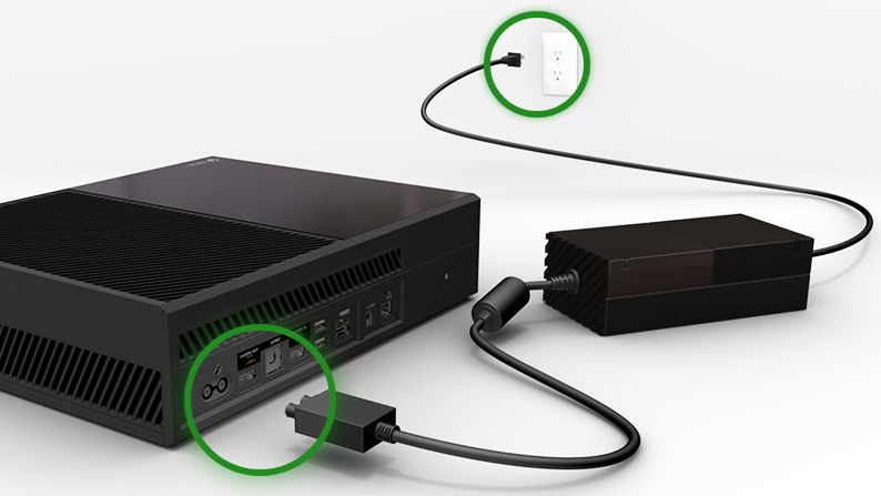 Press and hold the Xbox button on the console for about 10 seconds until it shuts down.
Unplug the power cord from the back of the console.