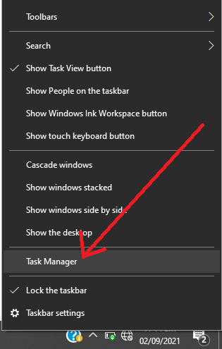 Press Ctrl + Shift + Esc to open Task Manager.
Go to the Startup tab.