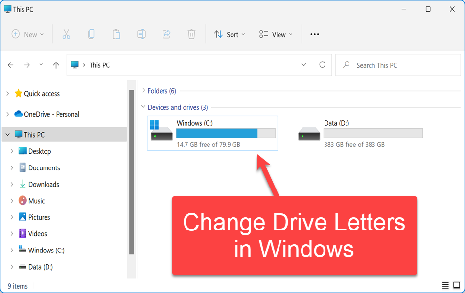 Right-click on the USB memory stick and select "Change Drive Letter and Paths...".
Click on the "Add" button and choose a drive letter from the drop-down menu.