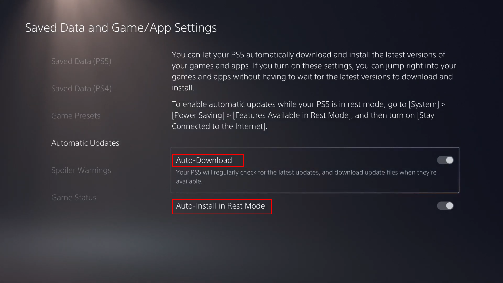 Select Updates & downloads.
Select Console update available if there is one.