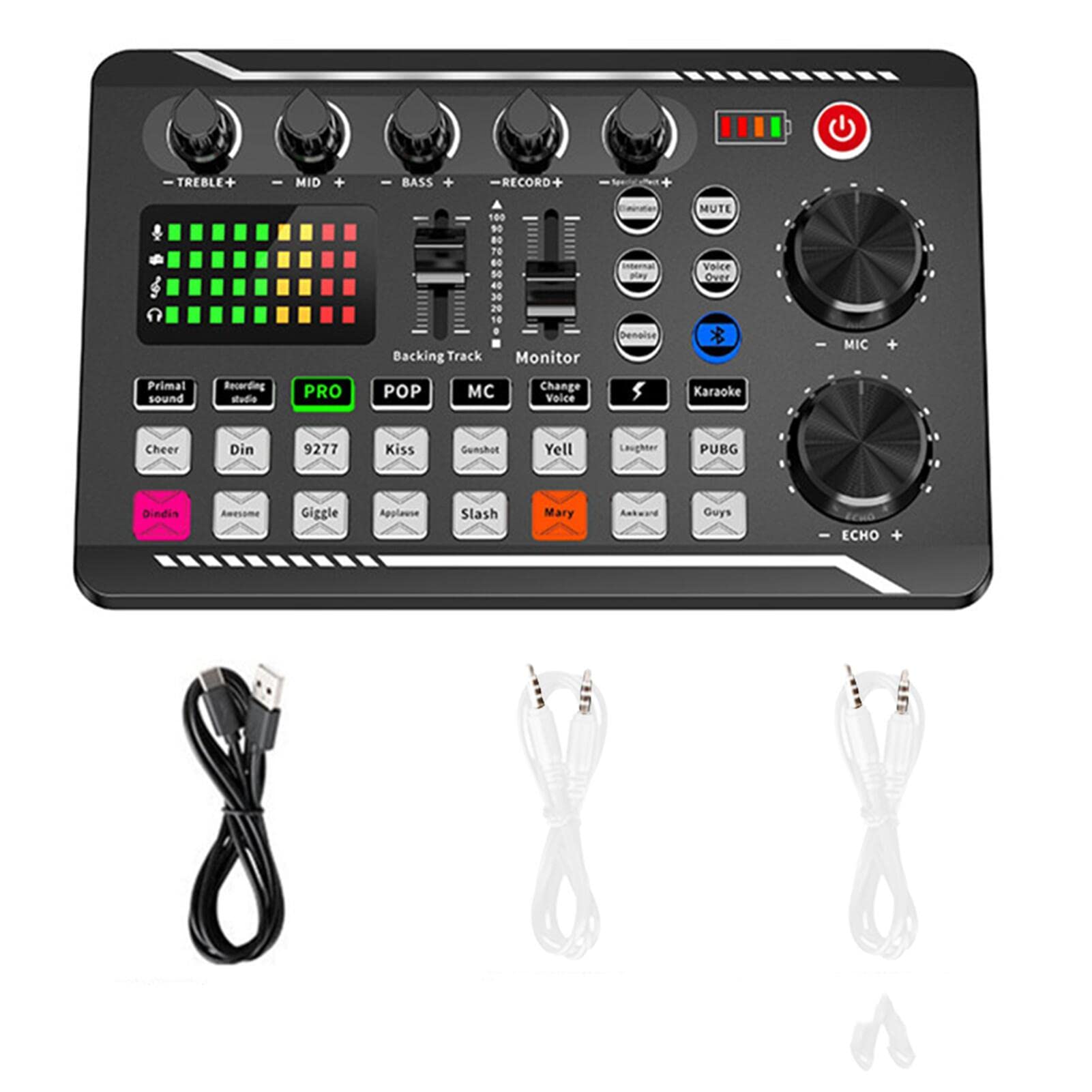 Soundboard feature for adding sound effects and background noises.
Integrated voice changer for popular online games.