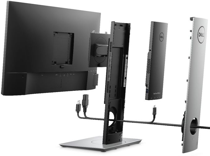 Using the Monitor Stand
Locate the monitor stand on the back of the Dell monitor.