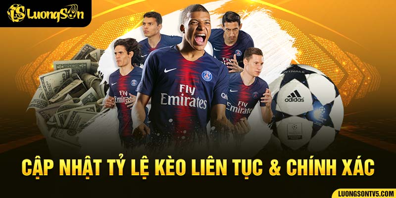 Luongson cập nhật tỷ lệ kèo liên tục và chính xác